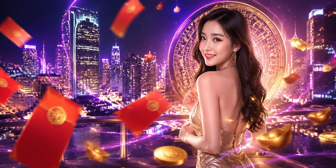 Giao diện neon đêm Hà Nội – khuyến mãi phong bao đỏ gf9