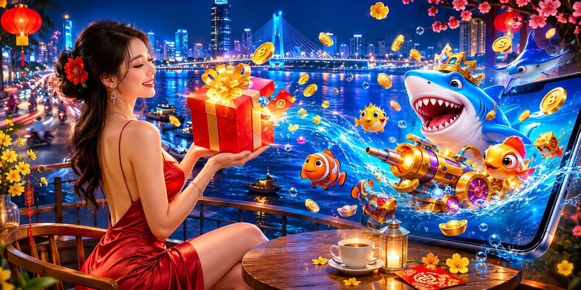 Người chơi tìm hiểu FAQ gf9 tại quán cà phê Hồ Chí Minh